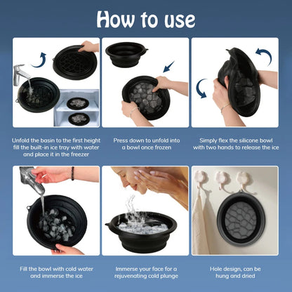 Facial Ice Bath Bowl